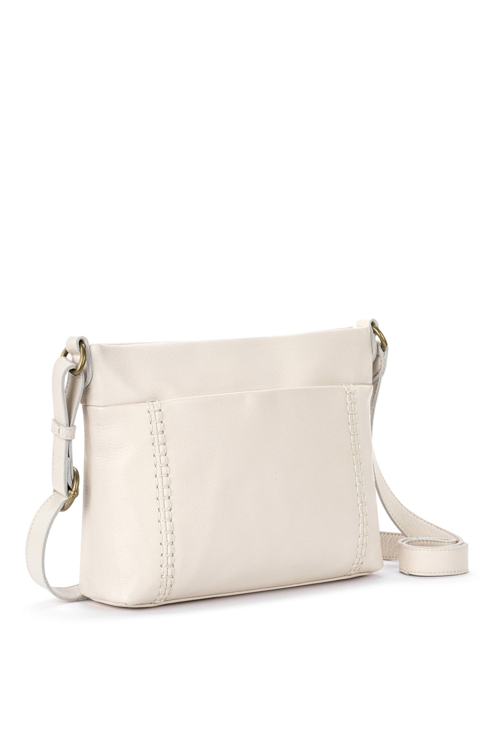 Melrose Crossbody Leather Bag, Alternate, color, Stone
