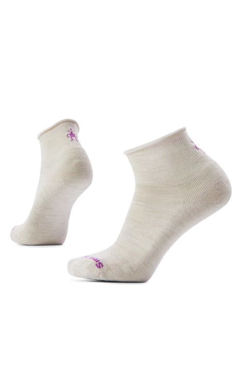Smartwool Everyday Roll Top Ankle Socks In Gray