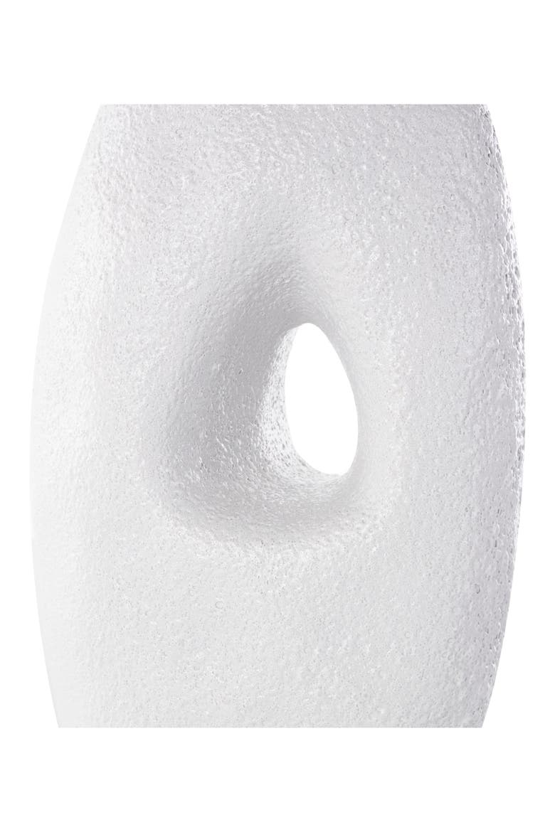 White Ceramic Vase, Alternate, color, WHITE