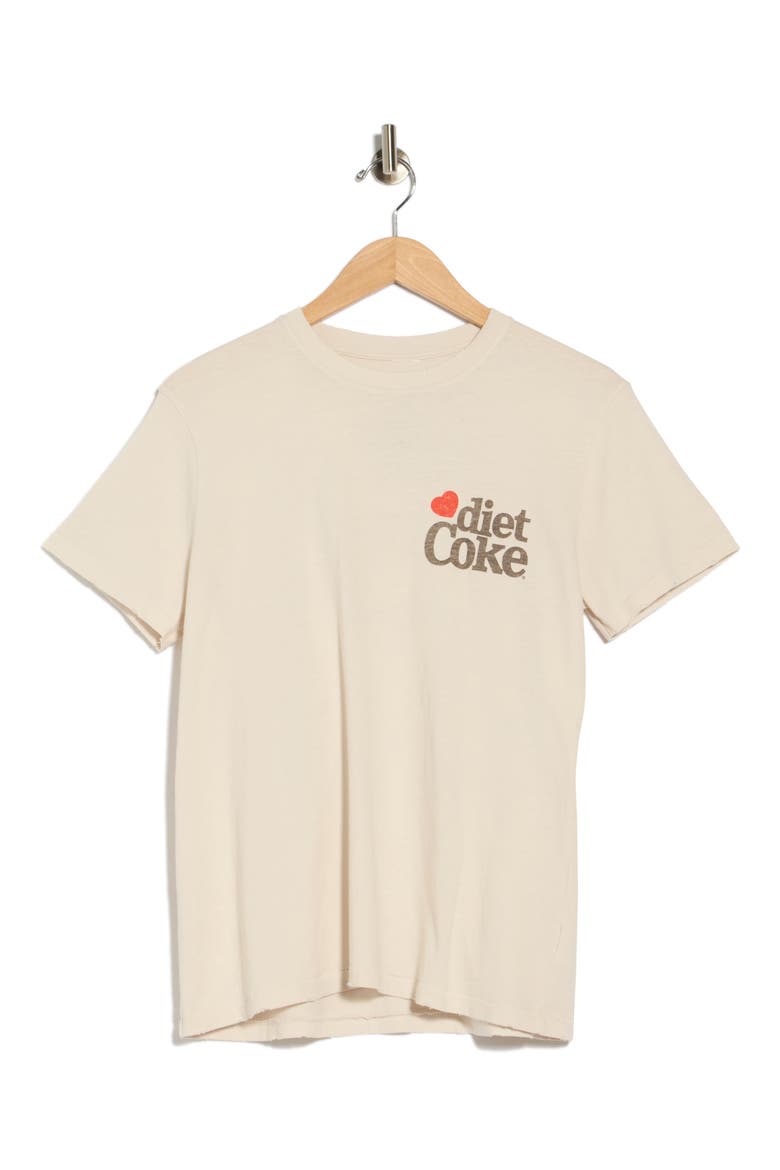 Diet Coke Graphic T-Shirt, Alternate, color, BIRCH