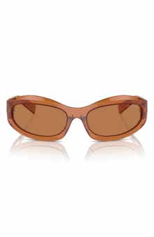Miu Miu 61mm Oval Sunglasses