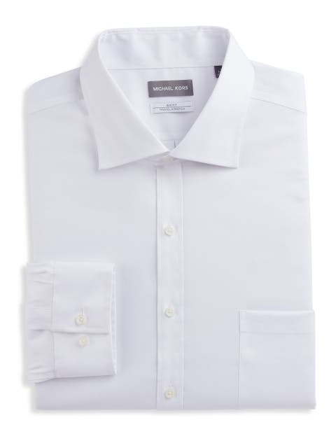 Big & Tall Solid Non-Iron Stretch Dress Shirt
