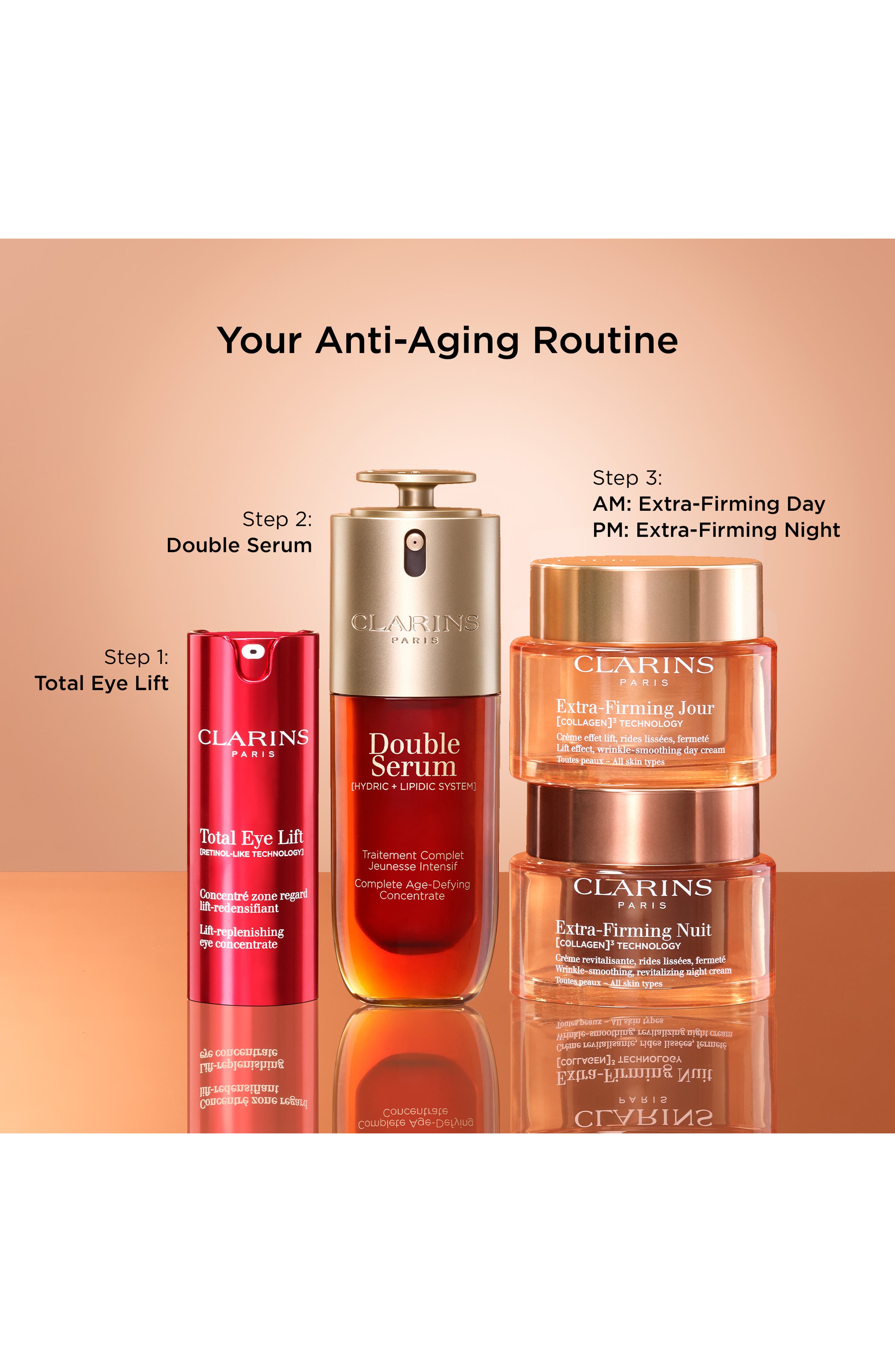 Clarins Extra-Firming Day Refillable Moisturizer (Women) | Nordstrom