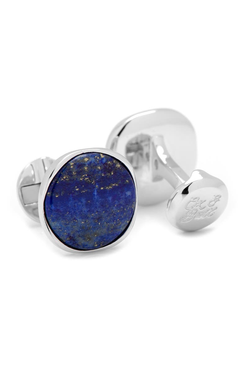 Cufflinks, Inc. Lapis Cuff Links & Studs Set, Alternate, color,