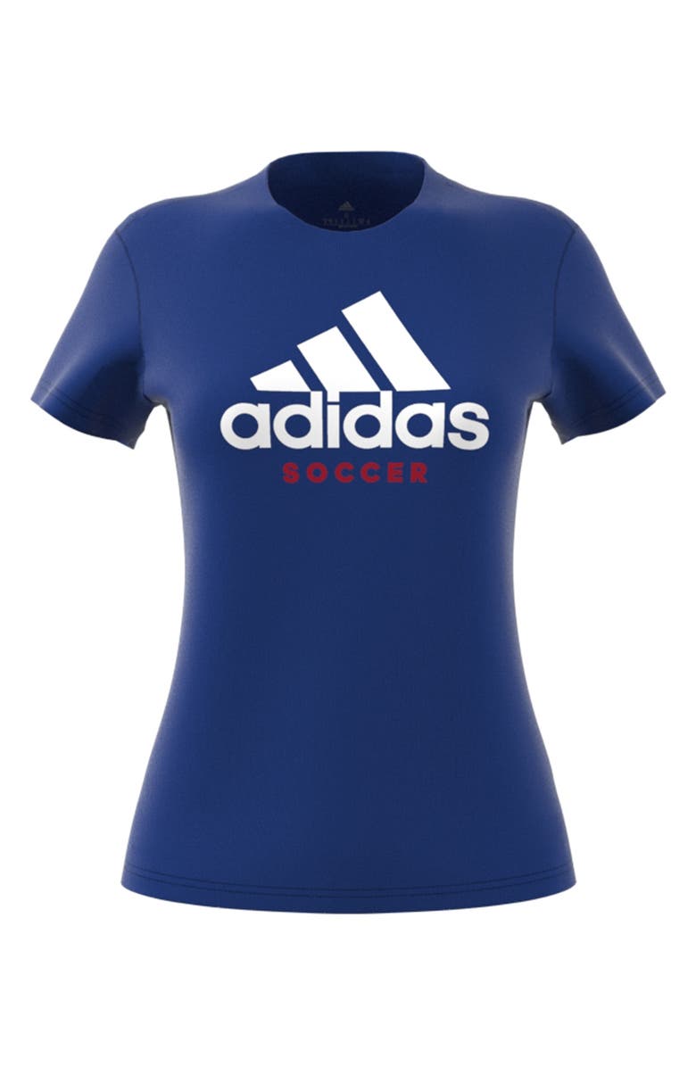 adidas Soccer Logo Graphic T-Shirt, Alternate, color,
