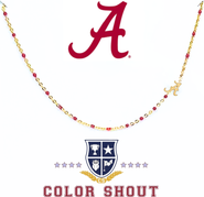 Color Shout University of Alabama Side Necklace