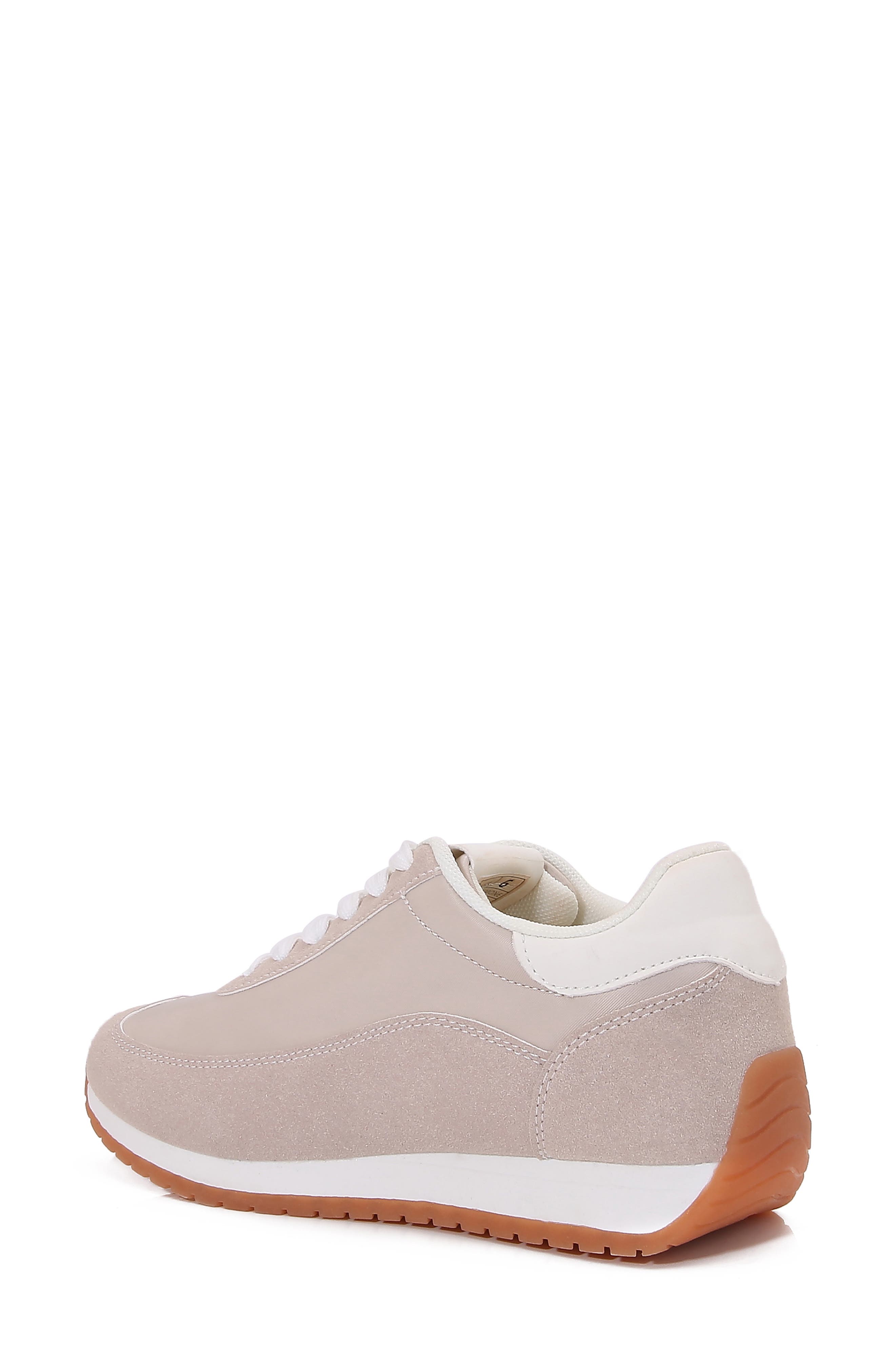 Simone Sneaker, Alternate, color, BEIGE