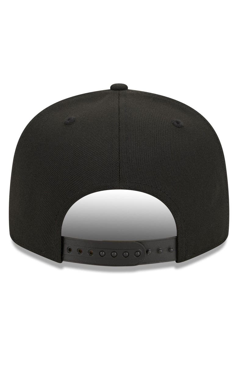 New Era Unisex New Era  Black Las Vegas Raiders The NFL ASL Collection by Love Sign Side Patch 9FIFTY Snapback Hat, Alternate, color, 