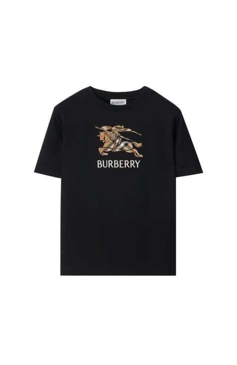 Knight Check Cotton T-shirt