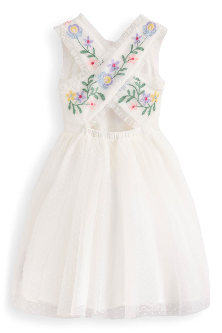 boden tulle embroidered party dress Boden Women's Tulle Bow Party Dress in Pink