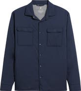 johnnie-O Denzel Featherweight Nylon Snap-Up Shirt Jacket