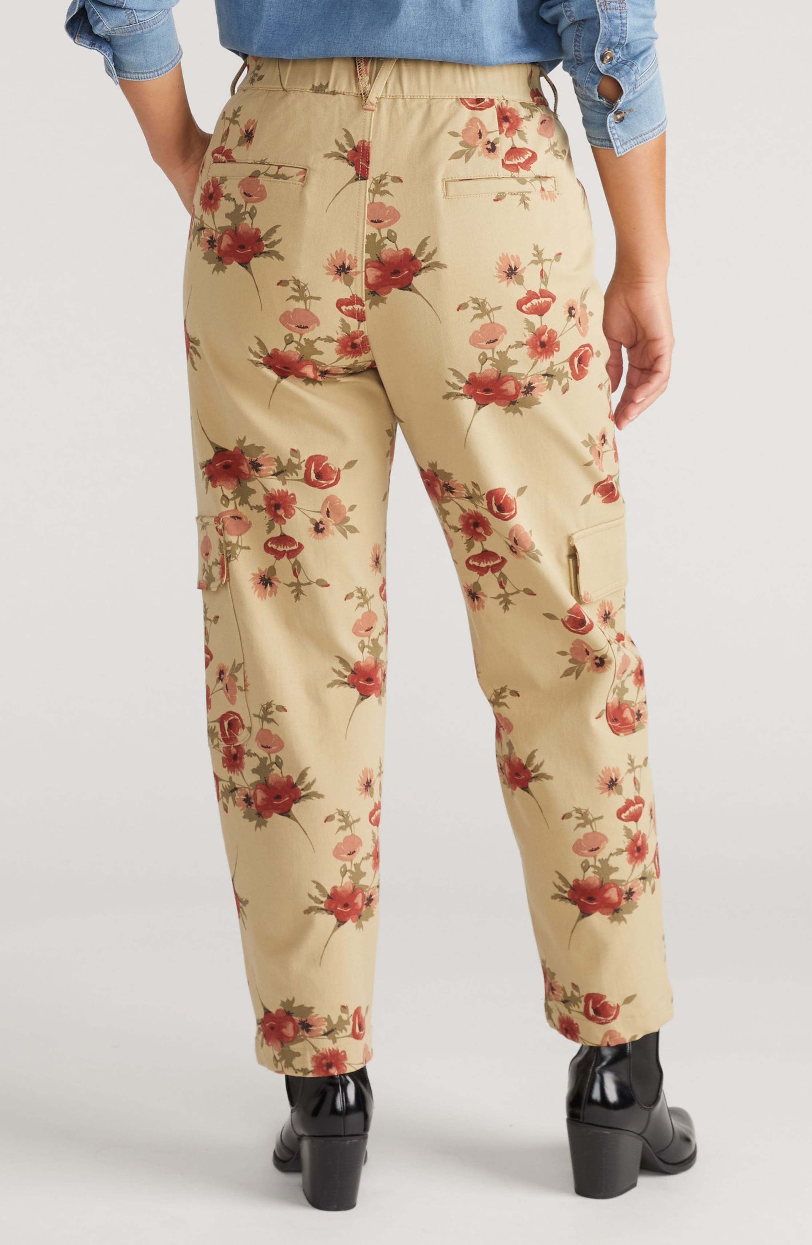 Karlee High Waist Stretch Cargo Pants - image 2