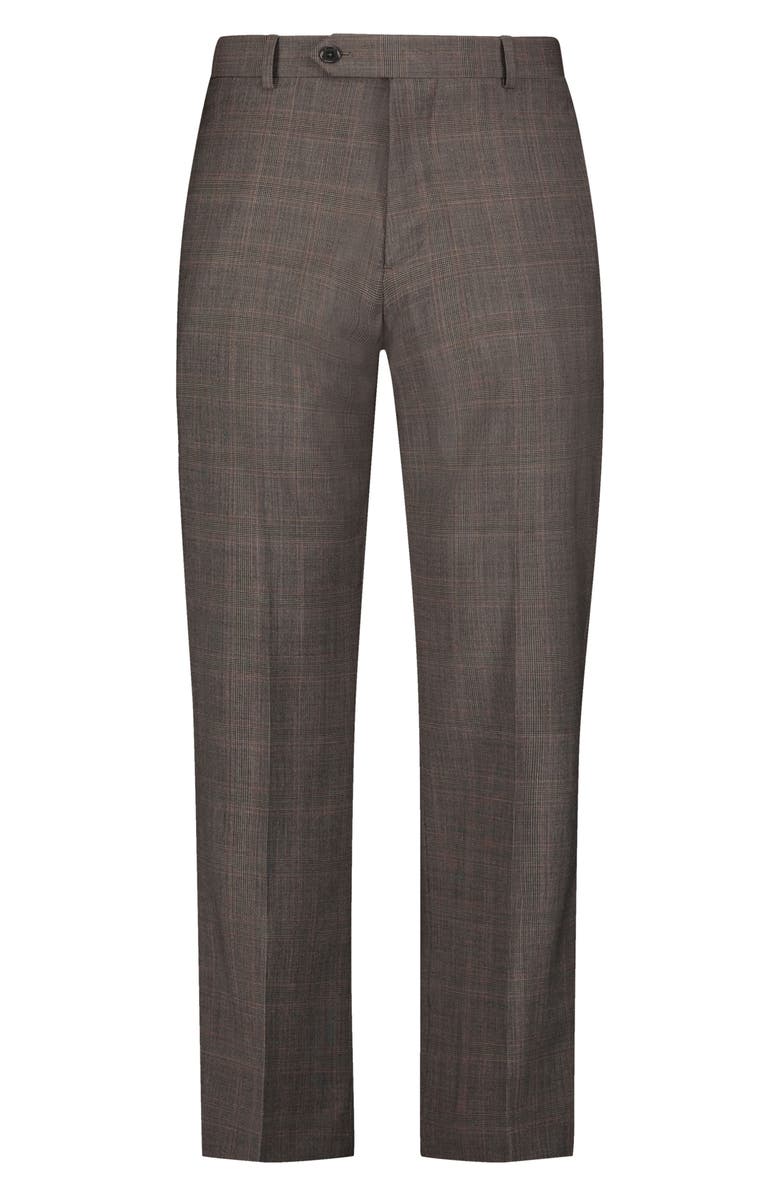 Brooks Brothers Regent Fit Wool Blend Pants, Main, color, 