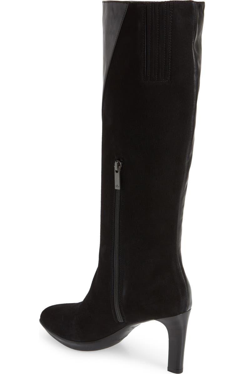 Aquatalia Rayne Water Resistant Knee High Boot, Alternate, color,