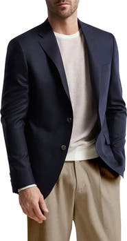 Samuelsohn Navy Wool Blazer
