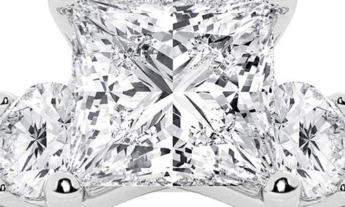 Badgley Mischka Collection Princess Cut Diamond Ring In White