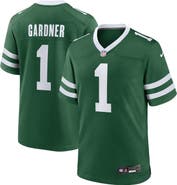 Nike Men's Nike Ahmad Sauce Gardner Legacy Green New York Jets Game Jersey