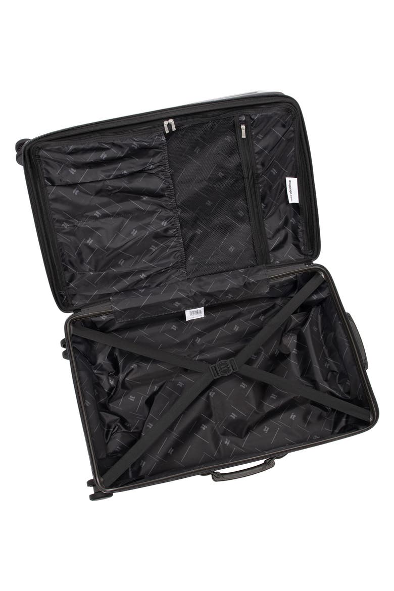 itluggage Fast Track 21-Inch Expandable Hardside Carry-On Spinner Case, Alternate, color, METALLIC CHARCOAL