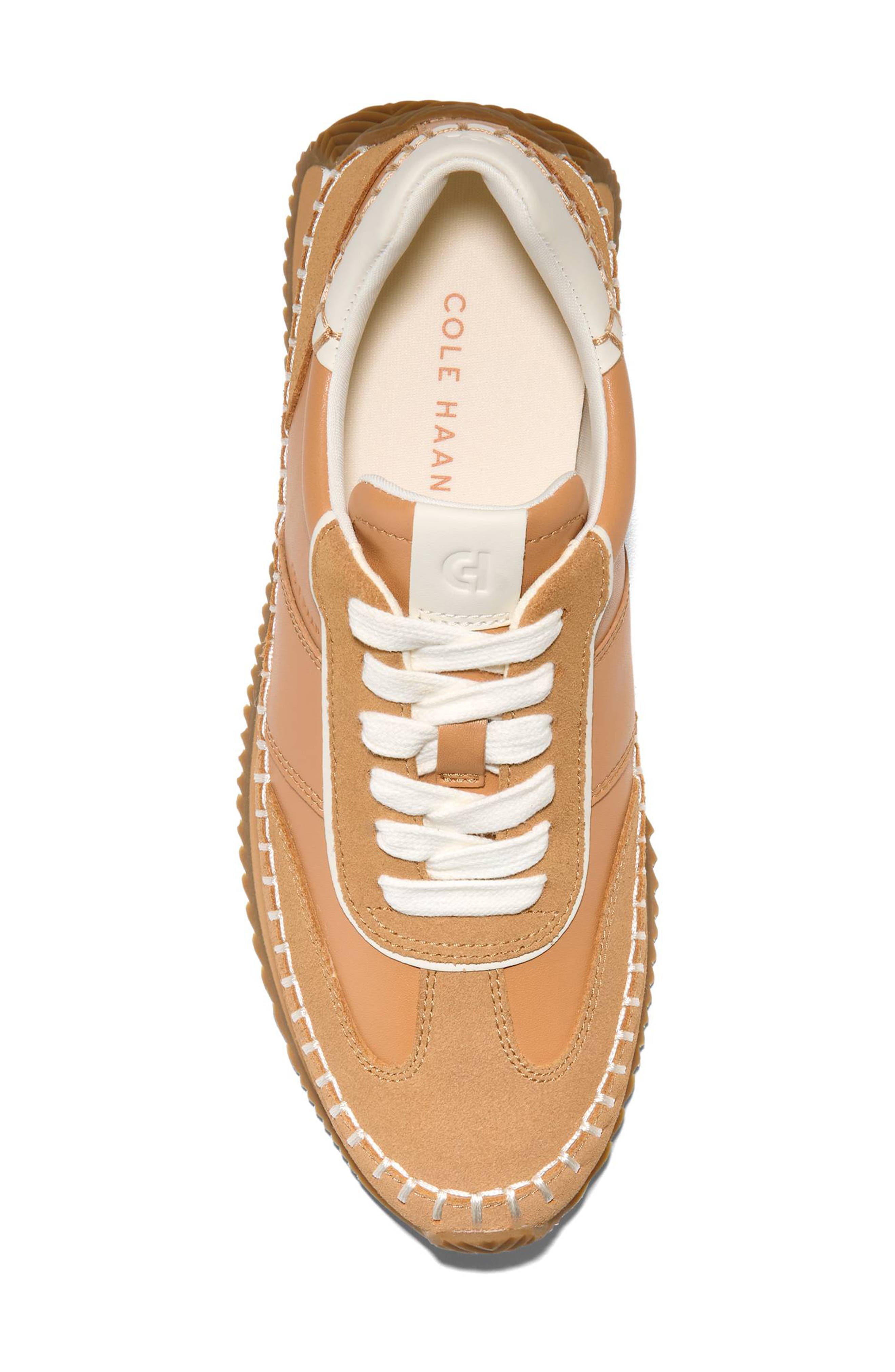 Cole Haan GrandPro Premier Sneaker, Alternate, color, Biscuit/ Suede/ Ivory