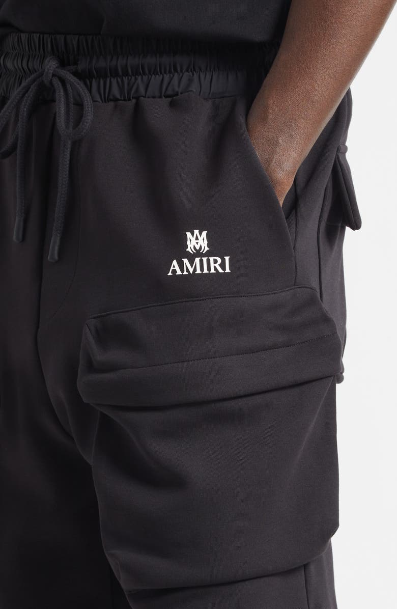 AMIRI Cargo Shorts, Alternate, color, Black