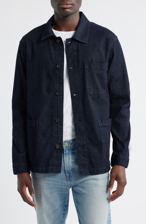 Roari Stretch Denim Chore Coat
