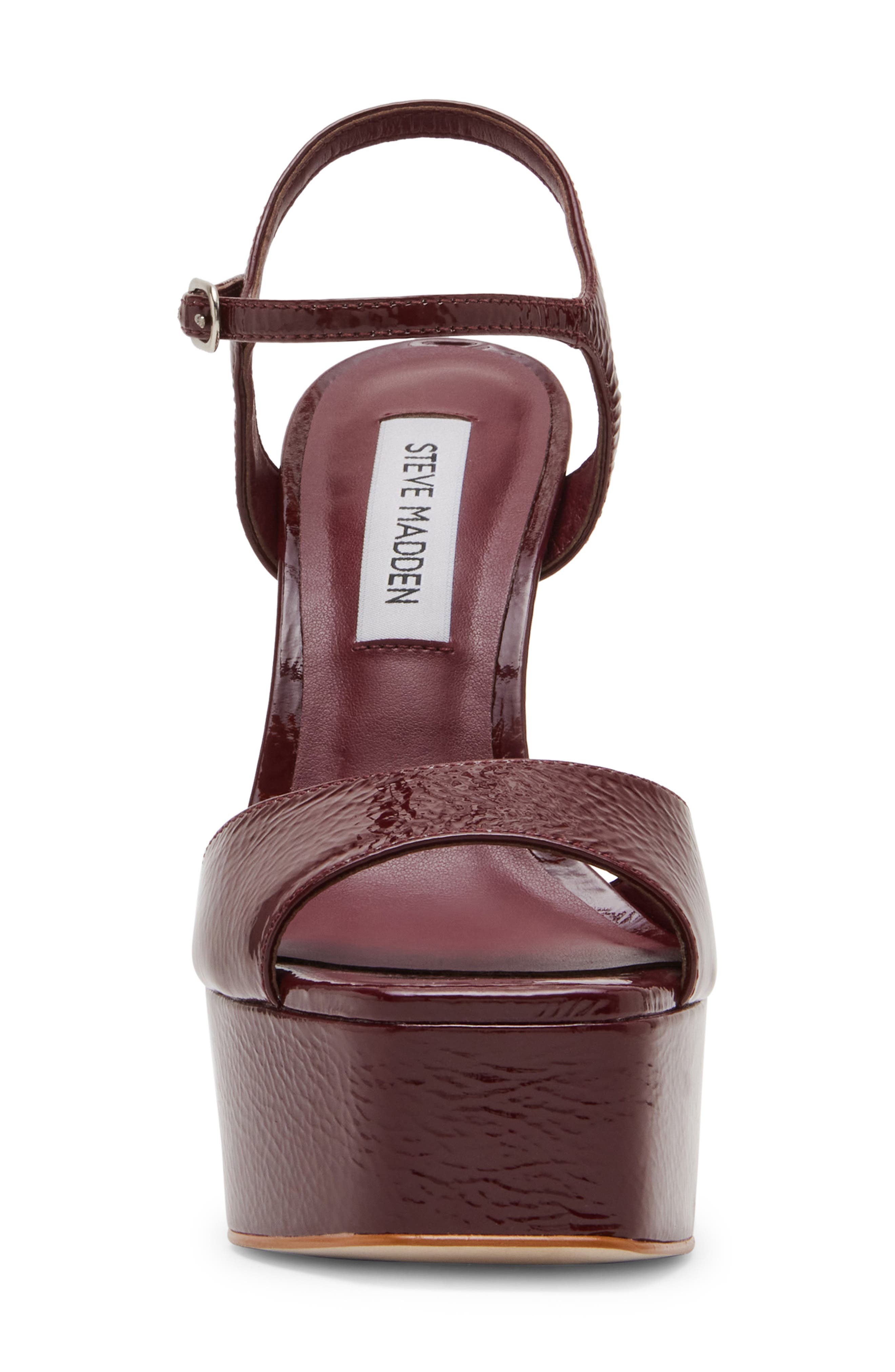 Cologne Platform Stiletto Sandal, Alternate, color, BURGUNDY LEATHER
