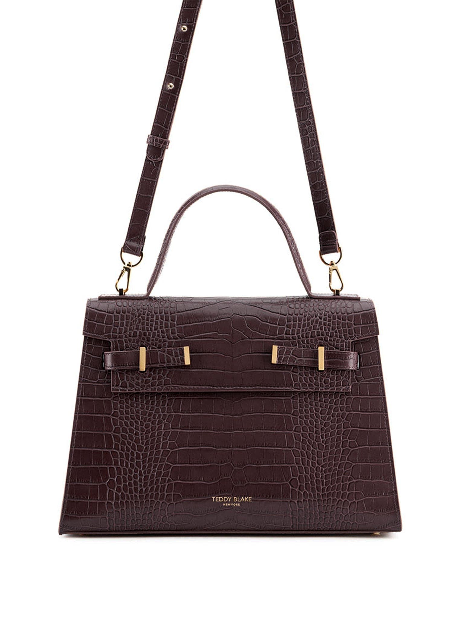 Teddy Blake Ava Croco  14", Alternate, color, Darkbrown