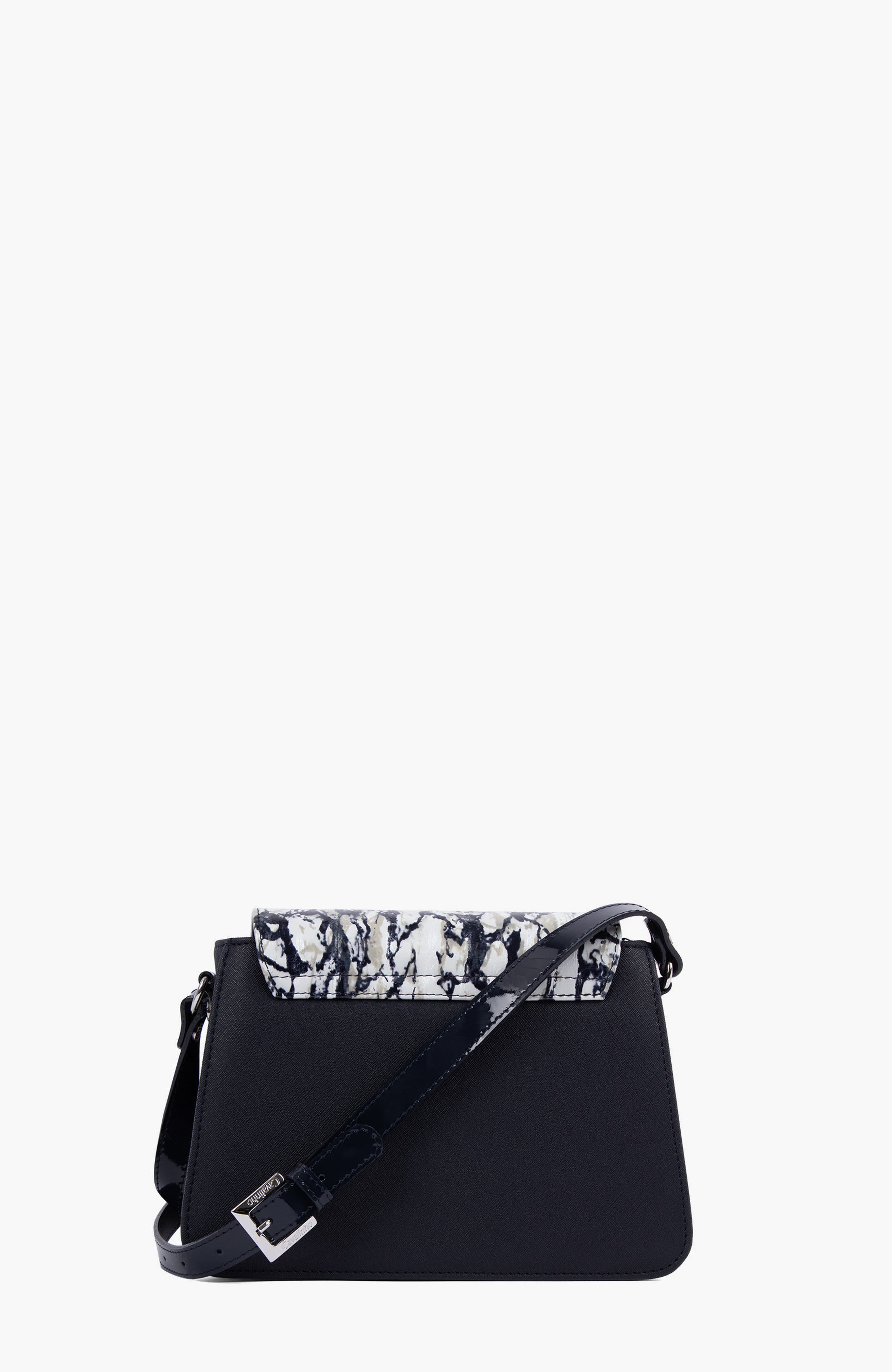 Acqua Marine 596 Shoulder Bag, Alternate, color, Navy / White