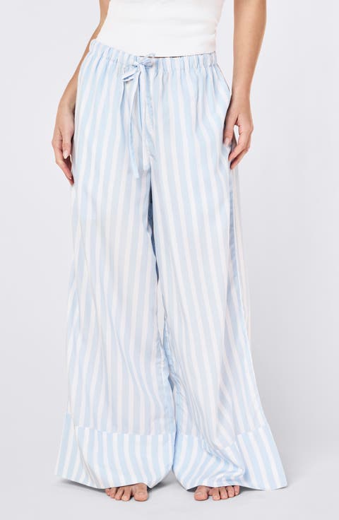 Amelie Stripe Wide Leg Pants