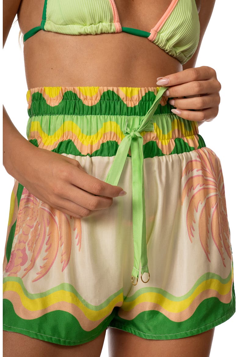 Rhino Cover-Up Shorts, Alternate, color, OPEN BEIGE