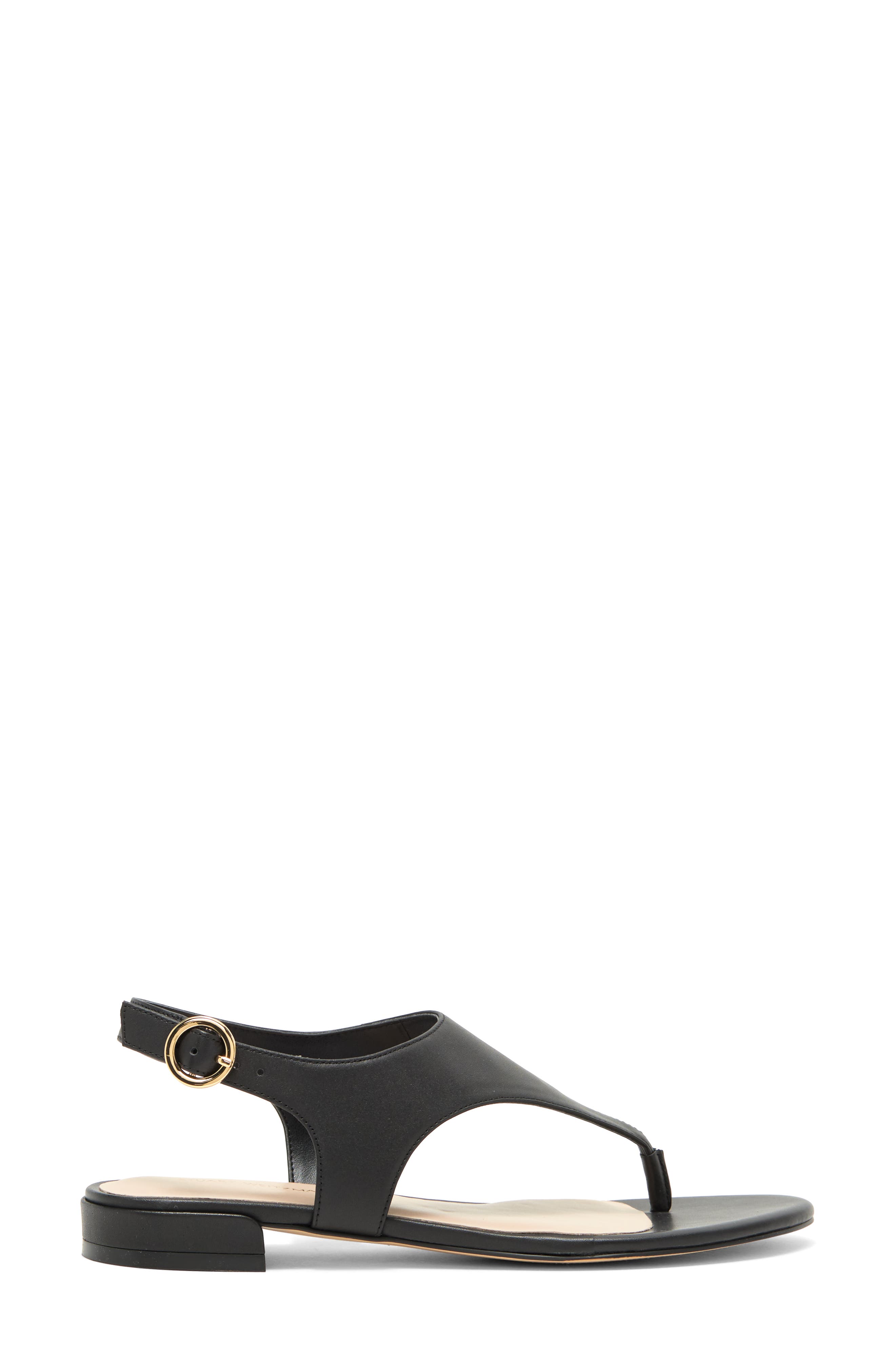 Stuart Weitzman Santorini Flat Sandal, Alternate, color, 