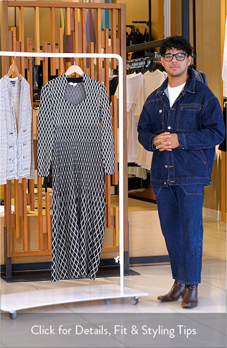 x Tanya Foster Long Sleeve Fit & Flare Midi Dress, sales video thumbnail