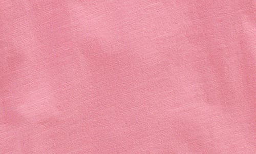 Mini Boden Kids' Embroidered Eyelet Accent Cotton Top In Bubblegum Pink