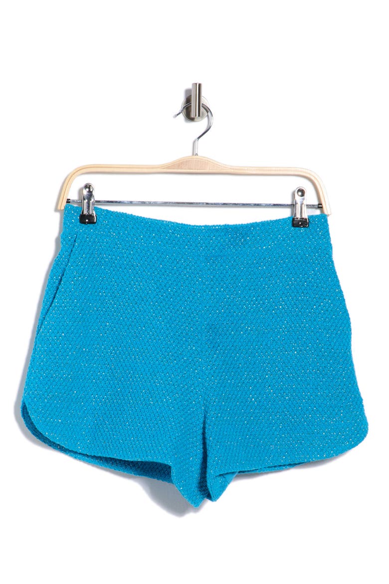 Radlee Knit Dolphin Hem Shorts, Alternate, color, BLUE TEAL