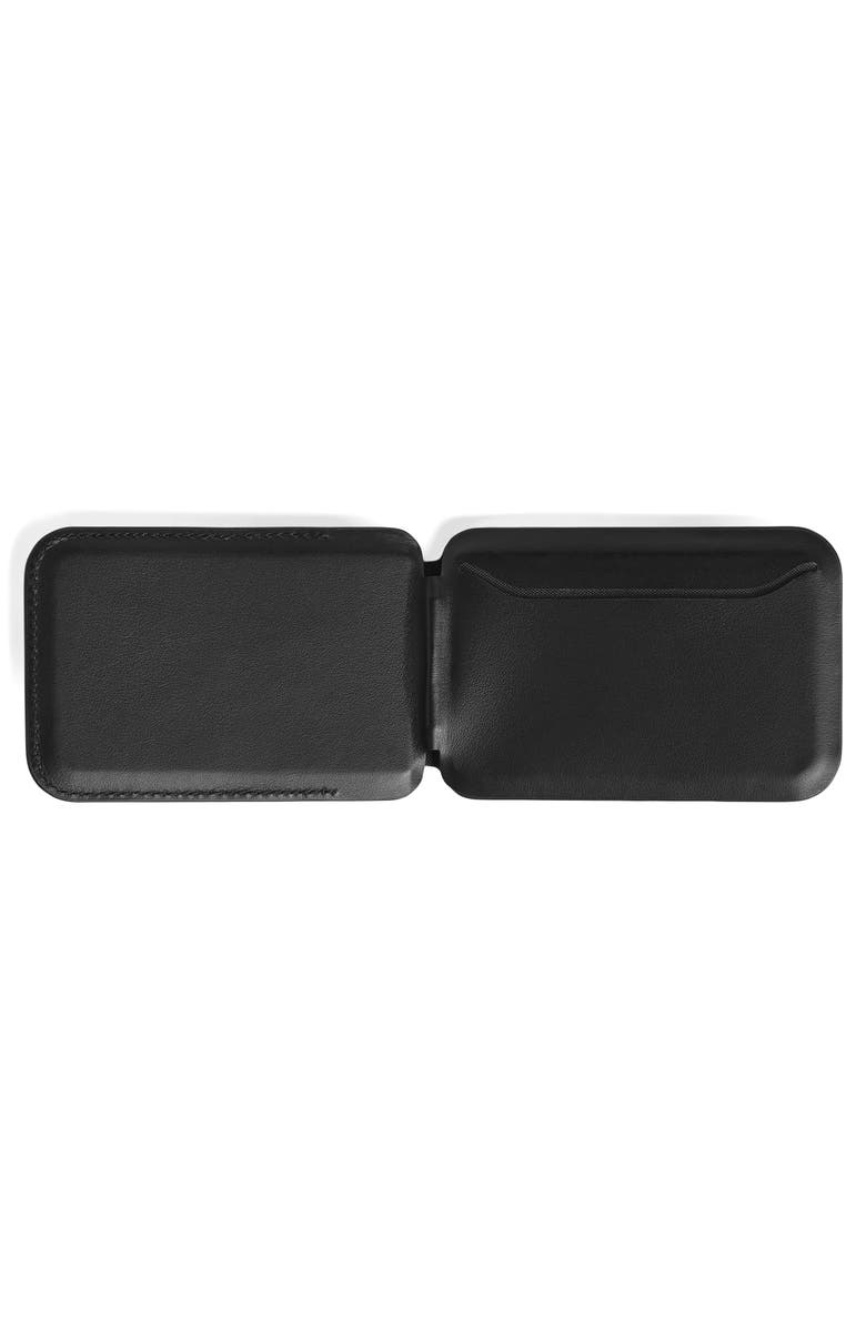 Montblanc MagSafe<sup>®</sup> Compatible Extreme 3.0 Leather Card Holder, Alternate, color, Black