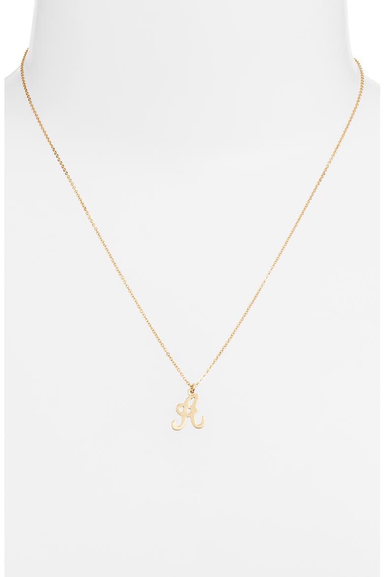 Gianna Initial Pendant Necklace, Alternate, color, GOLD / A