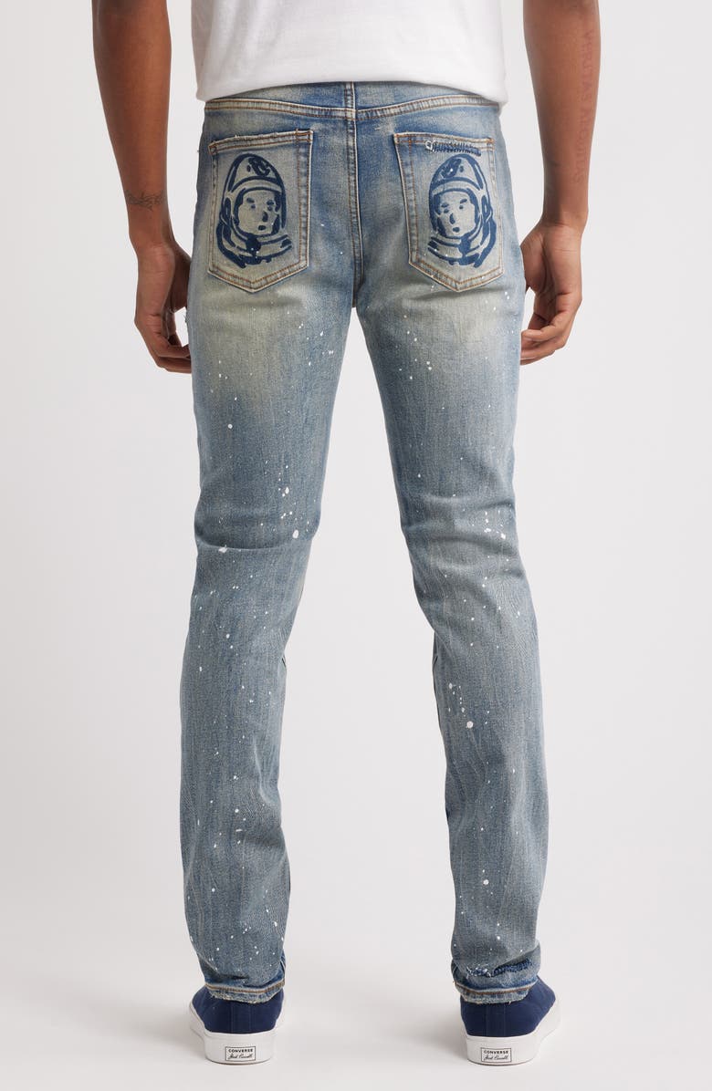 Billionaire Boys Club Trek Rip & Repair Stretch Cotton Jeans, Alternate, color, 