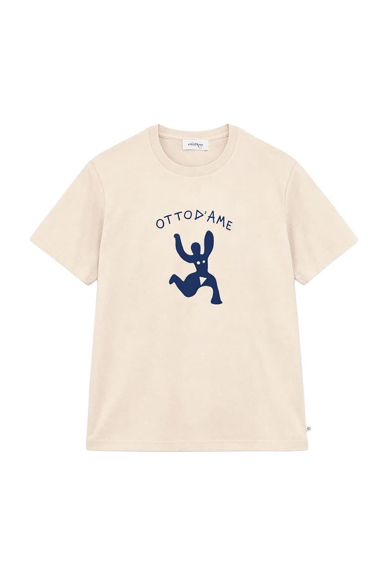 Cotton T-Shirt, Alternate, color, Ecru