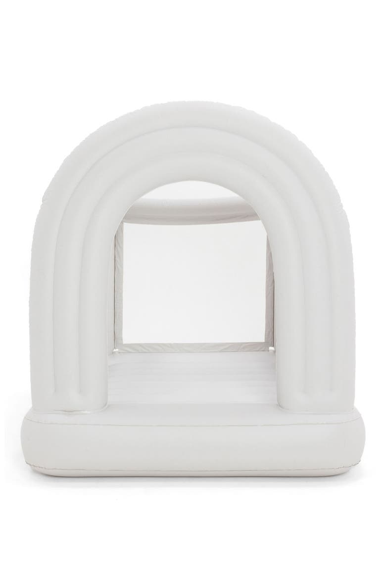 Mini Rainbow Bounce House, Alternate, color, WHITE