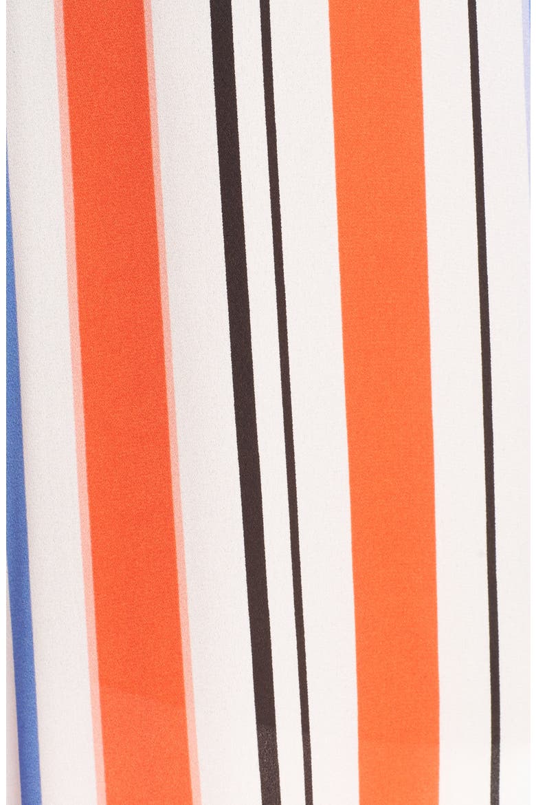 Stripe Crepe Blouse, Alternate, color, MULTI STRIPE