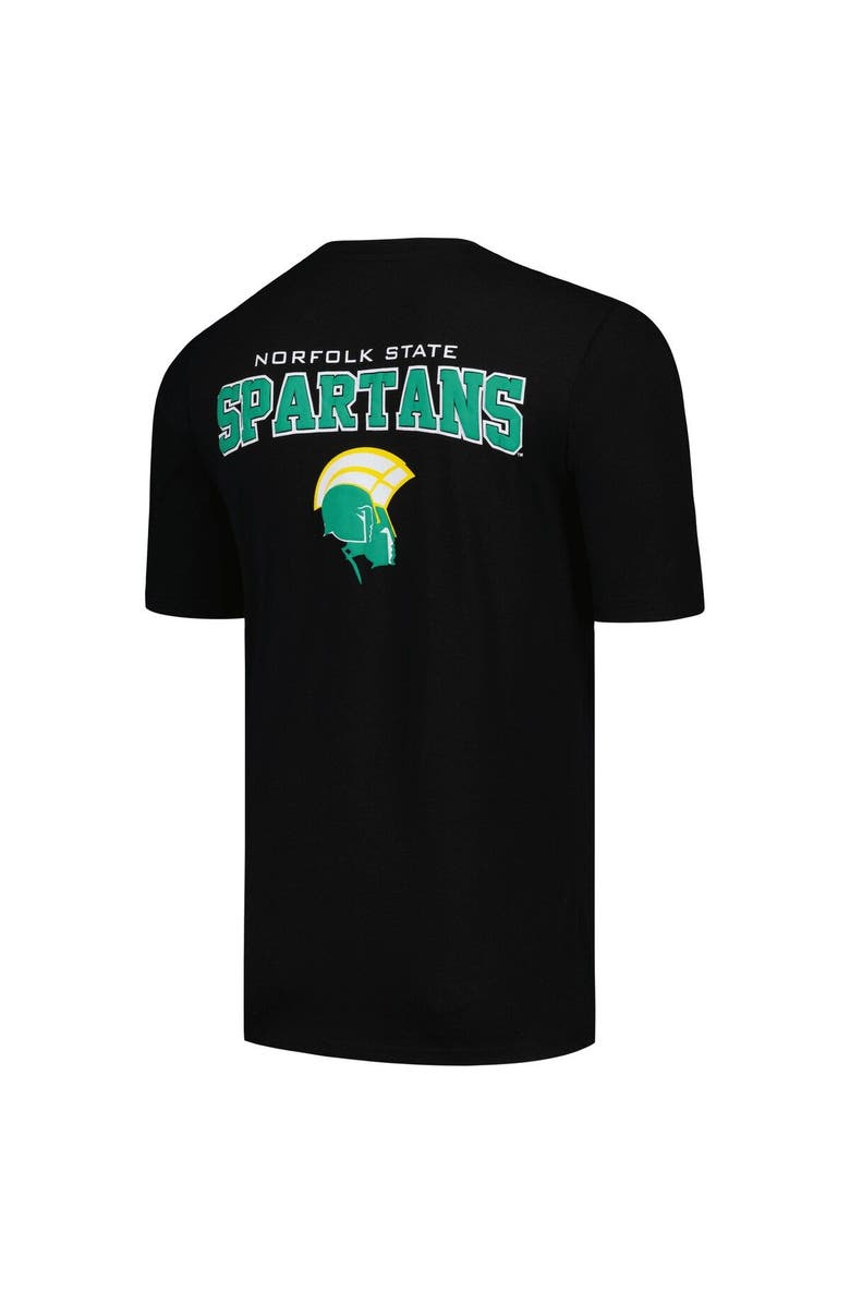 FISLL Men's FISLL Black Norfolk State Spartans Applique T-Shirt, Alternate, color, 