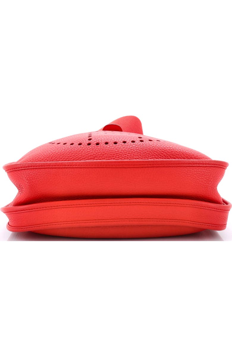 Pre-Owned Hermes Evelyne Bag Gen III Clemence PM, Alternate, color, Rouge Tomate
