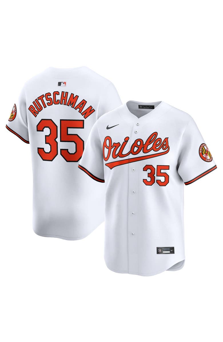 Nike Youth Nike Adley Rutschman White Baltimore Orioles Home Limited Player Jersey, Main, color, White