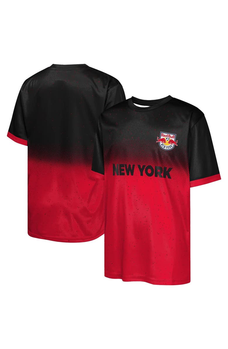 Outerstuff Youth Outerstuff Black New York Red Bulls Stalwart Defender T-Shirt, Main, color, Black