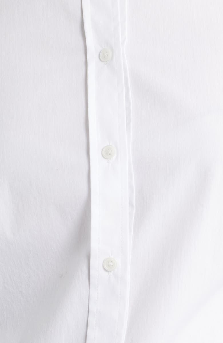 Anne Klein Micro Pleat Shirt, Alternate, color, Bright White