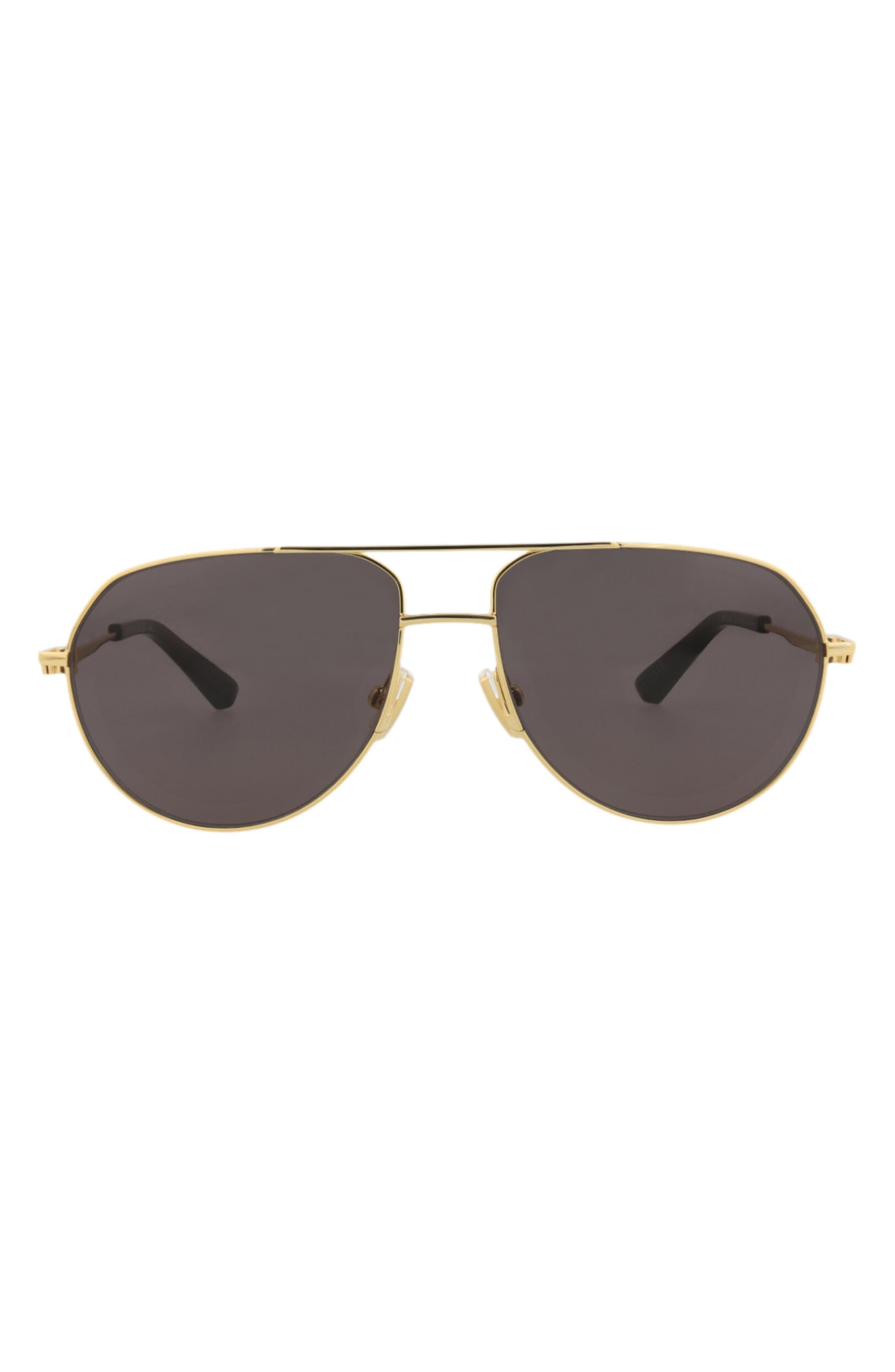 Bottega Veneta 57mm Aviator Sunglasses