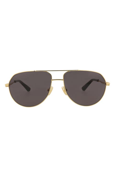 57mm Aviator Sunglasses