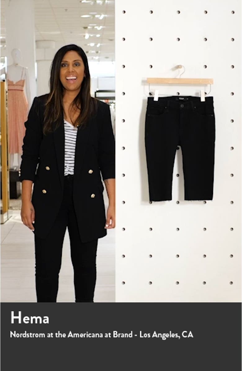 Amelia Cutoff Knee Shorts, sales video thumbnail