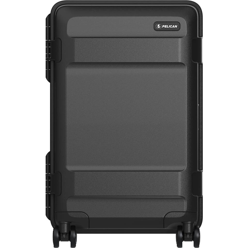 Pelican Atx Luggage Hardside 22 Inch Carry On Spinner Luggage In Black