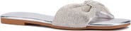 NEW YORK AND COMPANY Karli Rhinestone Slide Sandal